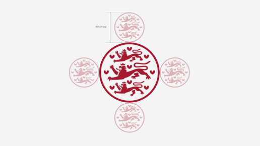 visualisering af logo-afstand
